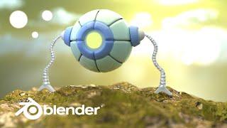 How to Model a Simple Robot  Blender Tutorial Fast