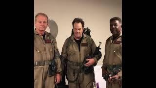 The original Ghostbusters are back Were the Ghostbusters Behind the scenes from Afterlife