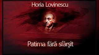 Patima fara sfarsit 1980 - Horia Lovinescu #teatruaudio #teatruradiofonic #teatruonline #teatru