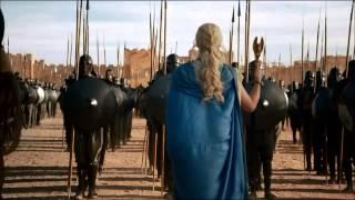 Epic Dragon Scene Game of Thrones Season 3 Daenerys Targaryen Rise to Power Part 1 HD