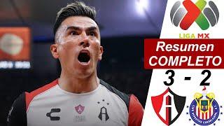 Chivas vs Atlas 2-3 Resumen Y Goles COMPLETO  Apertura  Liga MX 2024  Jornada 11