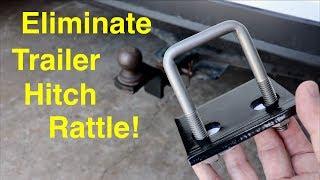 How to Get Rid of Trailer Hitch Rattle ● With a Hitch Clamp 