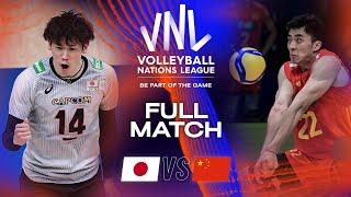  JPN vs.  CHN - Full Match  Mens VNL 2023