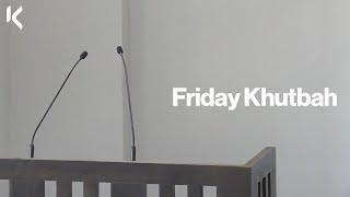 Jumuah at KIC  Sheikh Abu ‘Ubayd