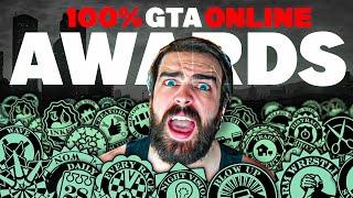 Can You 100% GTA Online? - Getting ALL AWARDS #1