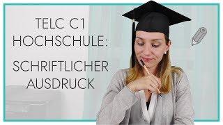 telc Deutsch C1 Hochschule  Schriftlicher Ausdruck