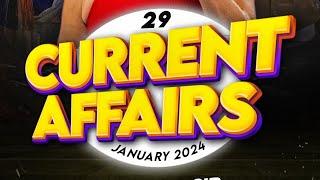 29 Jan 2024 Current Affairs  Daily Current Affairs for Government Exams