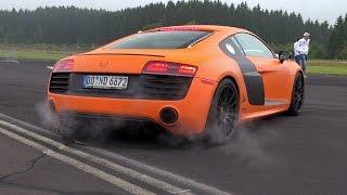 Audi R8 V10 Plus with LOUD Capristo Exhaust System