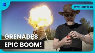 Explosive Gun Showdown - Mythbusters - Science Documentary