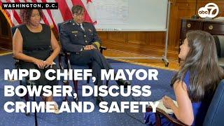 MPD Chief Smith and Mayor Bowser provide update on crime and safety in D.C.