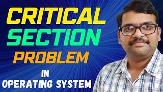 CRITICAL SECTION Problem  Mutual Exclusion  Bounded Waiting  Progress  Operating System