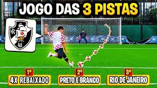 DESAFIO DAS 3 PISTAS DE FUTEBOL VALENDO DINHEIRO