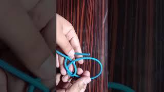 HOW TO TIE CARRICK LOOP  #SHORTS