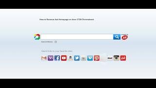 How To Remove Ask Homepage on Acer C720 Chromebook