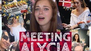 Meeting Alycia Debnam-Carey  Copenhagen Comic Con