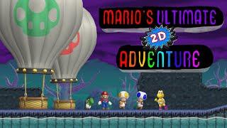 Marios Ultimate 2D Adventure Complete Walkthrough 100%