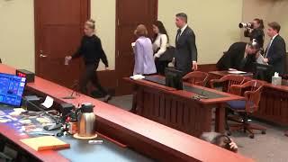 Watch  While Depps team CELEBRATES Heards team RUSHES out of the Court Room #johnnydepp#amberhea
