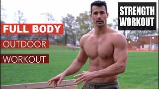 Best Outdoor Workout to Build Muscle full body - 8 exercises