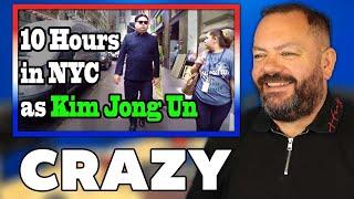 10 Hours of Walking in NYC as Kim Jong Un REACTION  OFFICE BLOKES REACT