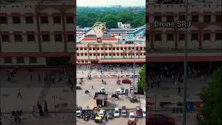 Cinematic View of Varanasi Junction Cantt Railway Station  Drone SRJ