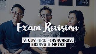 Last Minute Study Tips Flashcards Essays & Maths - Exam Revision Q&A with Cambridge students