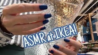 Public ASMR at IKEA * Tapping & Scratching * Soft Spoken * ASMRVilla