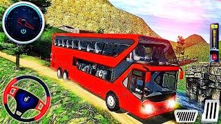 Uphill Offroad Bus Driving Simulator - Bus Game 2022 - Android Gameplay