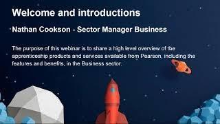 Apprenticeship Product Awareness webinar - Business