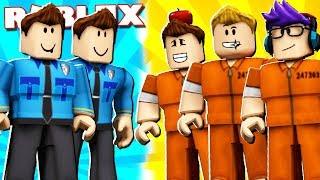 THE PALS POLICE vs. PRISONERS Roblox Jailbreak