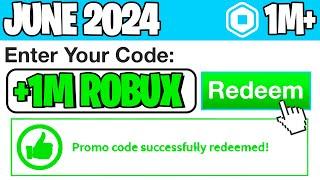 *2024* ROBLOX PROMO CODE GIVES YOU FREE ROBUX... Roblox June 2024