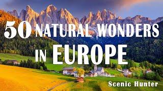 50 Greatest Natural Wonders of Europe  Best Places To Visit  In Europe