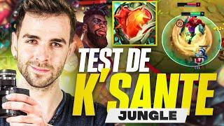 K SANTÉ JUNGLE ULTRA FORT OU NAZE ? Le NOUVEAU TANK DE LOL