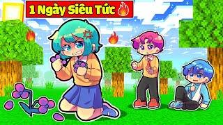 YUMMIE MỘT NGÀY SIÊU TỨC GIẬN TRONG MINECRAFT*HIHA VÀ TEAM SINH TỐ GIÚP YUMMIE HẾT TỨC GIẬN