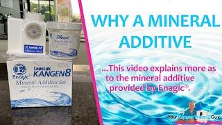 Why There is a Mineral Additive Option for The Ionizer