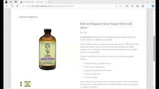 The Studio - Reykjavik C60 Extra Virgin Olive Oil 4oz by Dr. Paul Cottrell