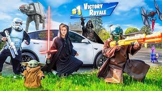 FORTNITE x STAR WARS In REAL LIFE 24 Hour Battle Royal