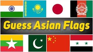 Asia Flag Quiz  Can You Guess All Asian Country Flags ?