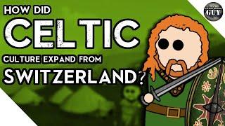 How did the Celts expand out of Switzerland?