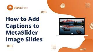 How to Add Captions to MetaSlider Image Slides