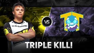 Triple kill by Funn1k vs Team Tinker @ D2CL S4