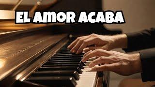 José José - el amor acaba karaoke con piano Tono Original La M