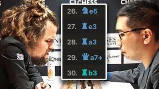4 GREAT and 1 BRILLIANT Moves by Magnus Carlsen in Armageddon vs Wesley So  2023 Norway Chess
