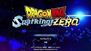 Dragon ball Sparking zero Final Build Full GameplayAll Characters