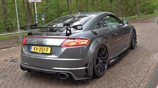 Audi TT-RS TTE700 Stage 4 660HP with Decat Milltek Exhaust Revs Accelerations Great Sound