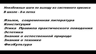 5 11  Рекомендации по эффективизации быта  Этический комплекс формируется со школы