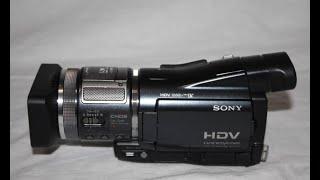 Sony HDR-HC1 Test Film 1080I MiniDV old school camcorder