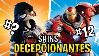 SKINS DECEPCIONANTES que TERMINARÓN GUSTANDONOS de FORTNITE