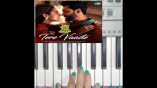 Piano cover of Tere Vaaste - Movie name Zara Hatke Zara Bachke #pianocover #zarahatkezarabachke