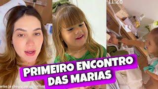 Virgínia mostra o encontro das Marias com irmão José Leonardo 