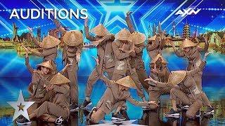 BEAUTIFUL East Meets West Dance From Vietnam  Asia’s Got Talent 2019 on AXN Asia